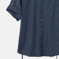 Checked Roll-Up Sleeve Shirt