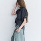Checked Roll-Up Sleeve Shirt