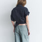 Checked Roll-Up Sleeve Shirt