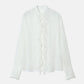 Lace Ruffle Detail Blouse
