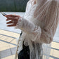 Lace Ruffle Detail Blouse
