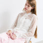 Lace Ruffle Detail Blouse