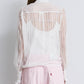 Lace Ruffle Detail Blouse