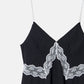 Lace-Trim Georgette Cami Top