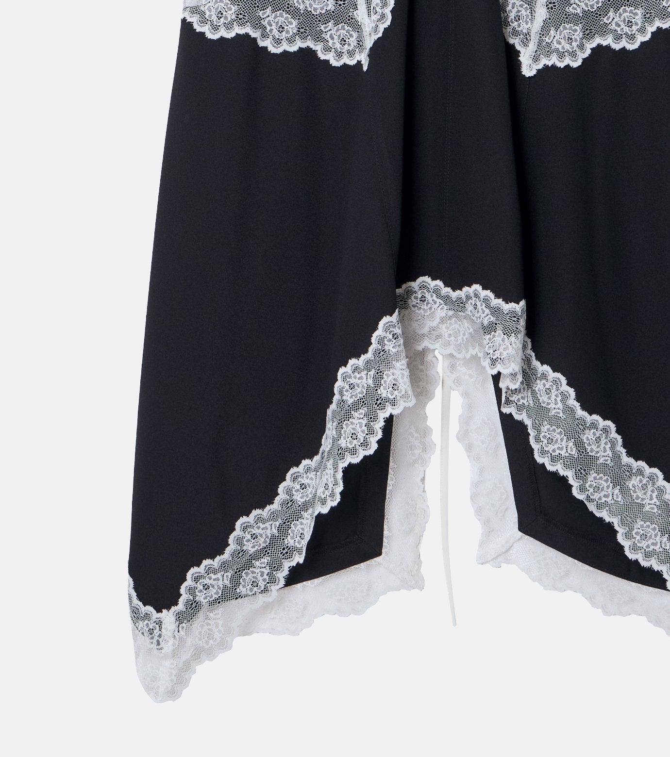 Lace-Trim Georgette Cami Top