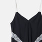 Lace-Trim Georgette Cami Top