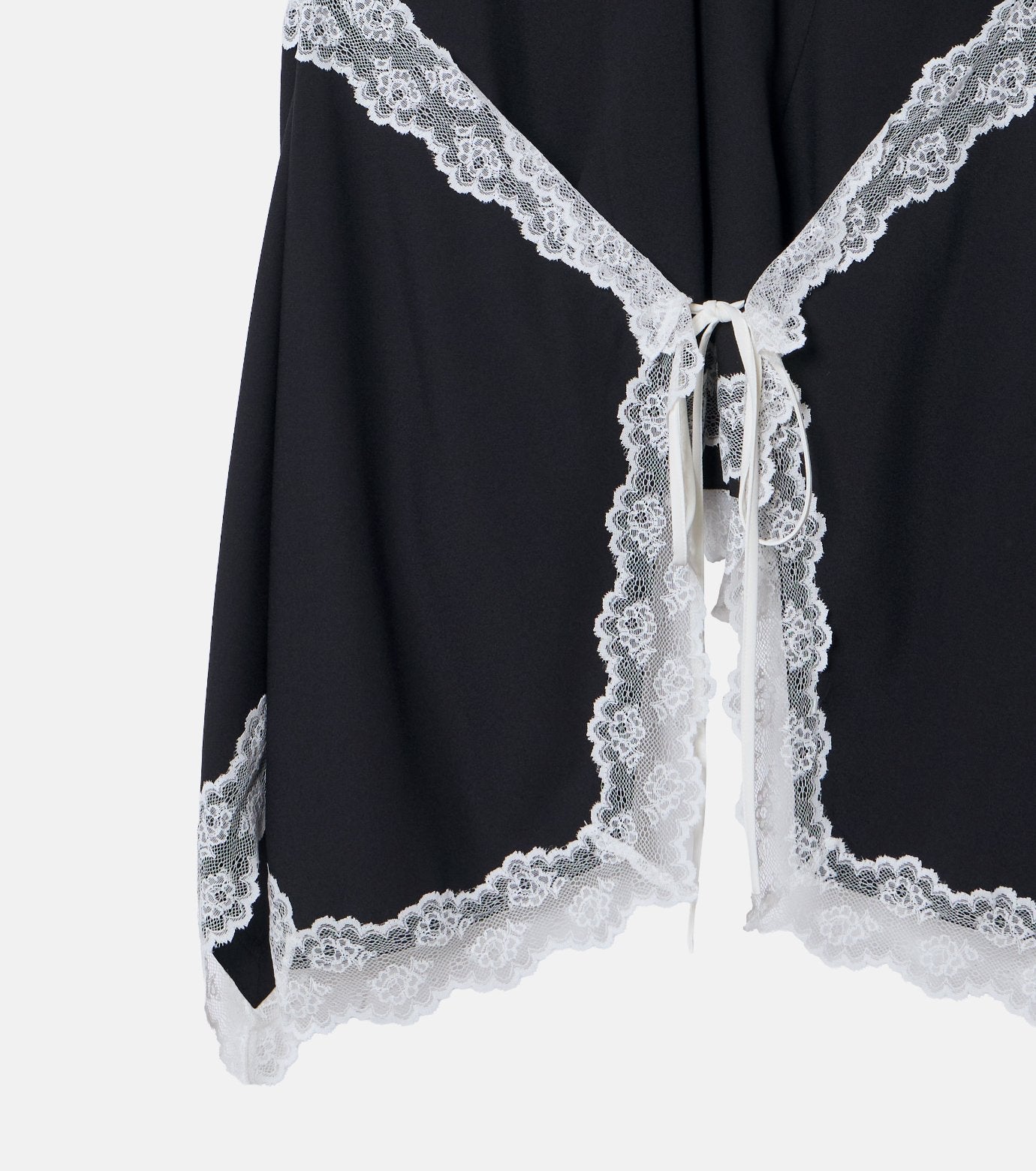Lace-Trim Georgette Cami Top