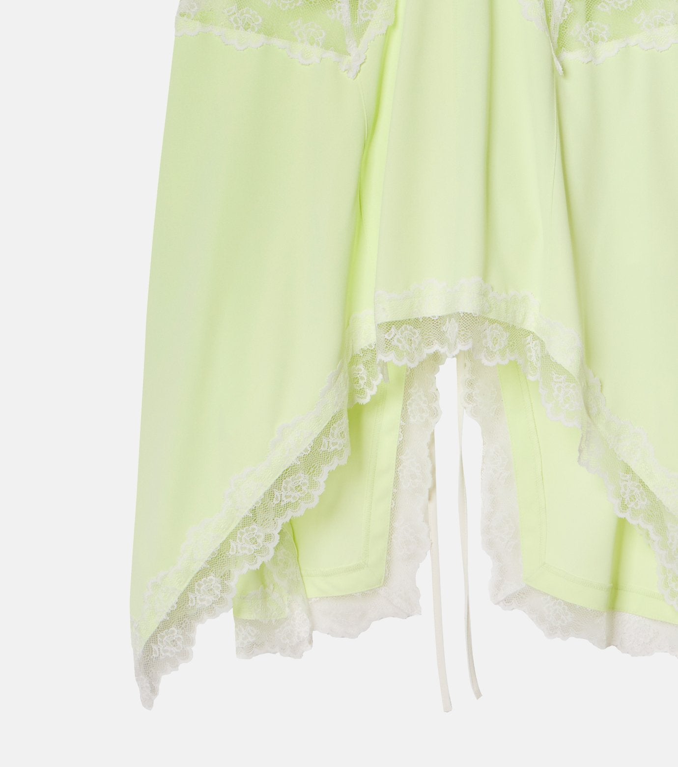 Lace-Trim Georgette Cami Top