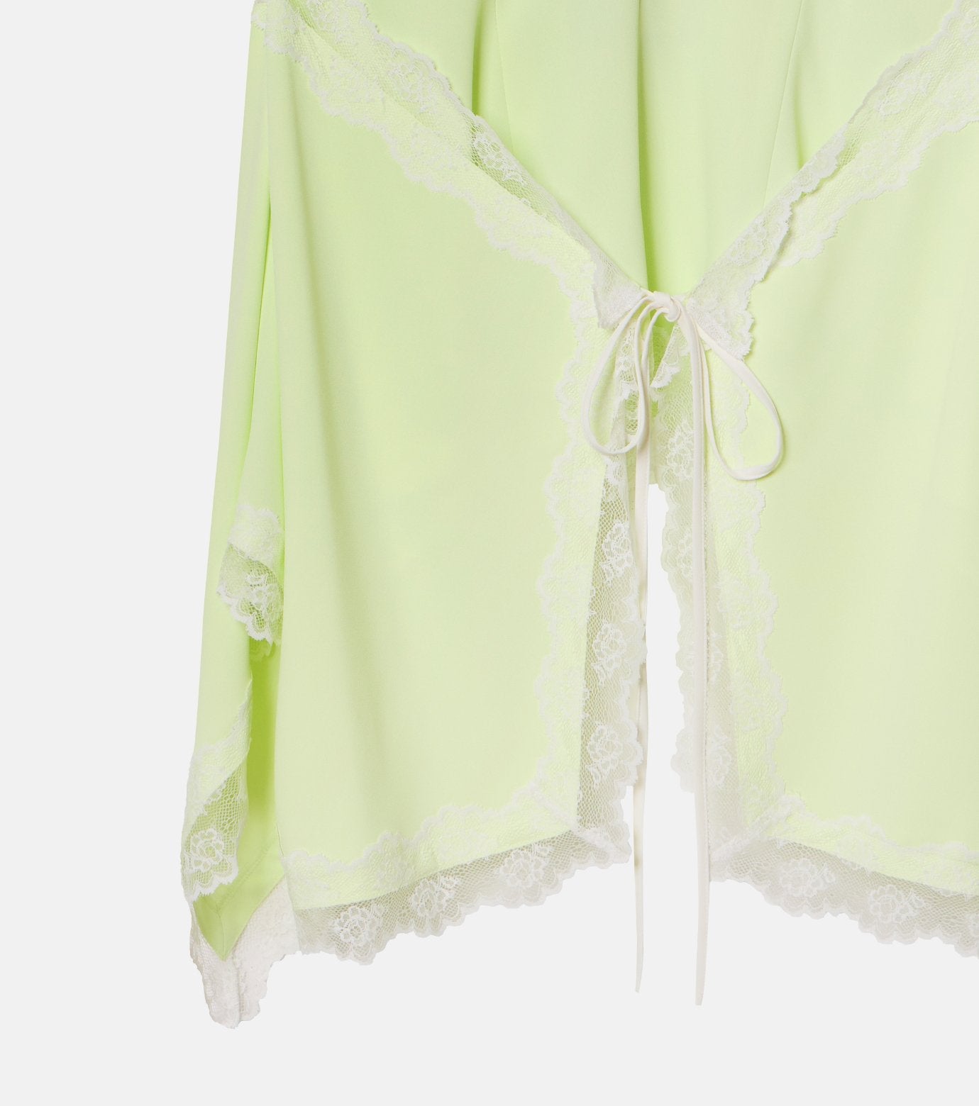Lace-Trim Georgette Cami Top