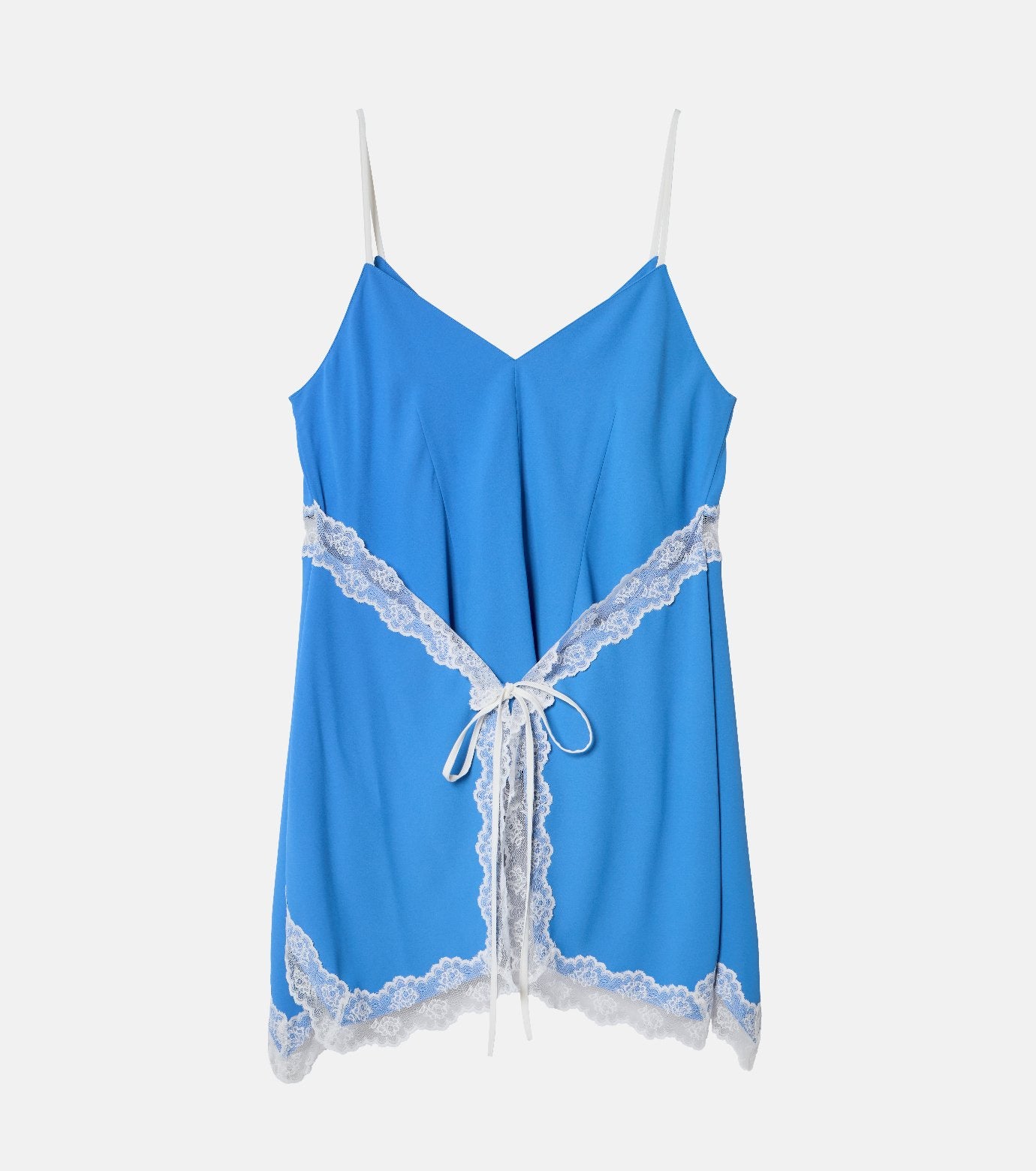 Lace-Trim Georgette Cami Top
