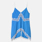 Lace-Trim Georgette Cami Top