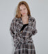 Sheer Plaid Shirt