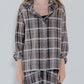 Sheer Plaid Shirt
