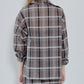 Sheer Plaid Shirt