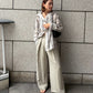 Sheer Plaid Shirt