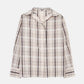 Sheer Plaid Shirt