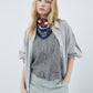 Dobby Stripe Cropped Shirt
