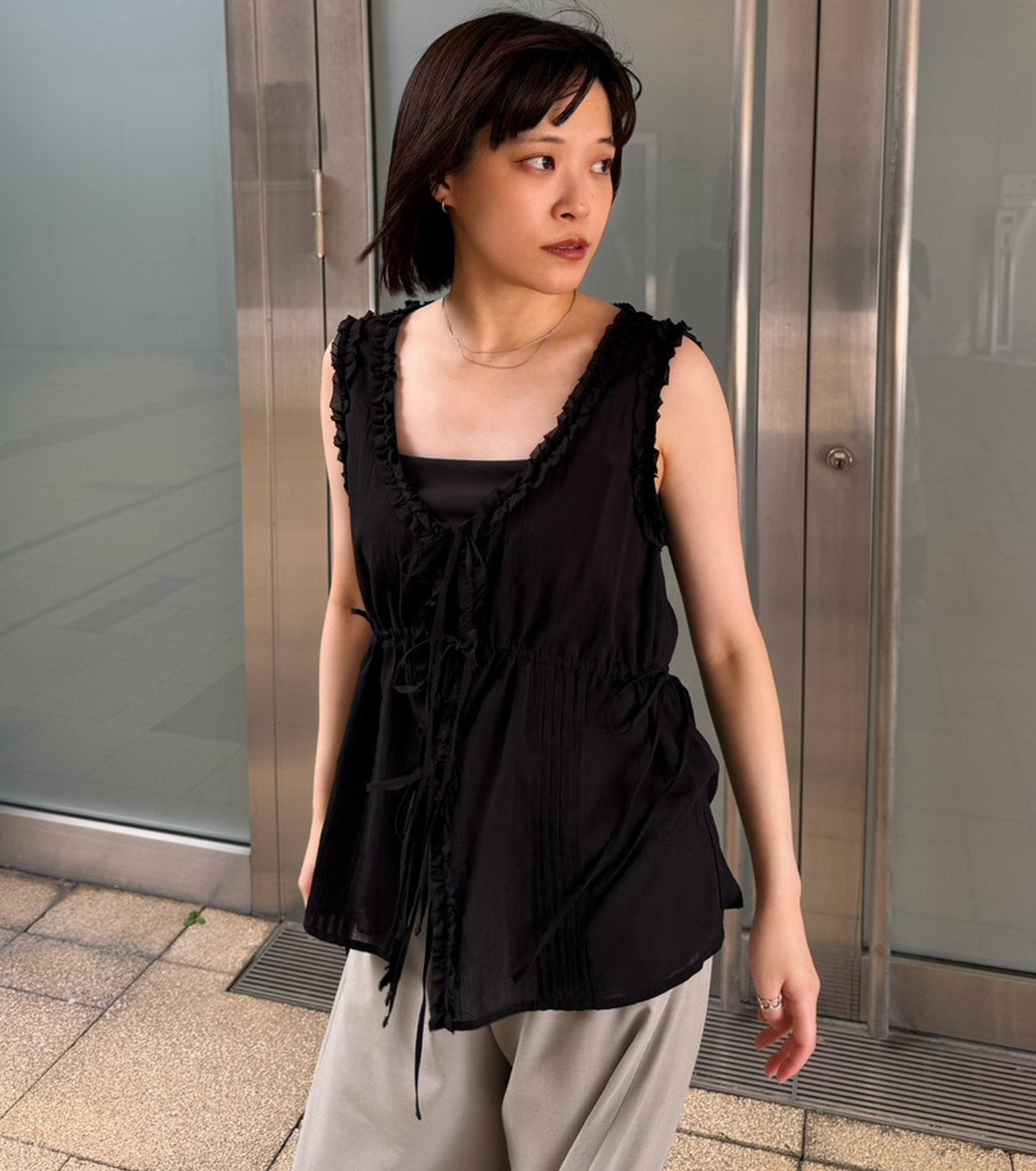 Frill Blouse