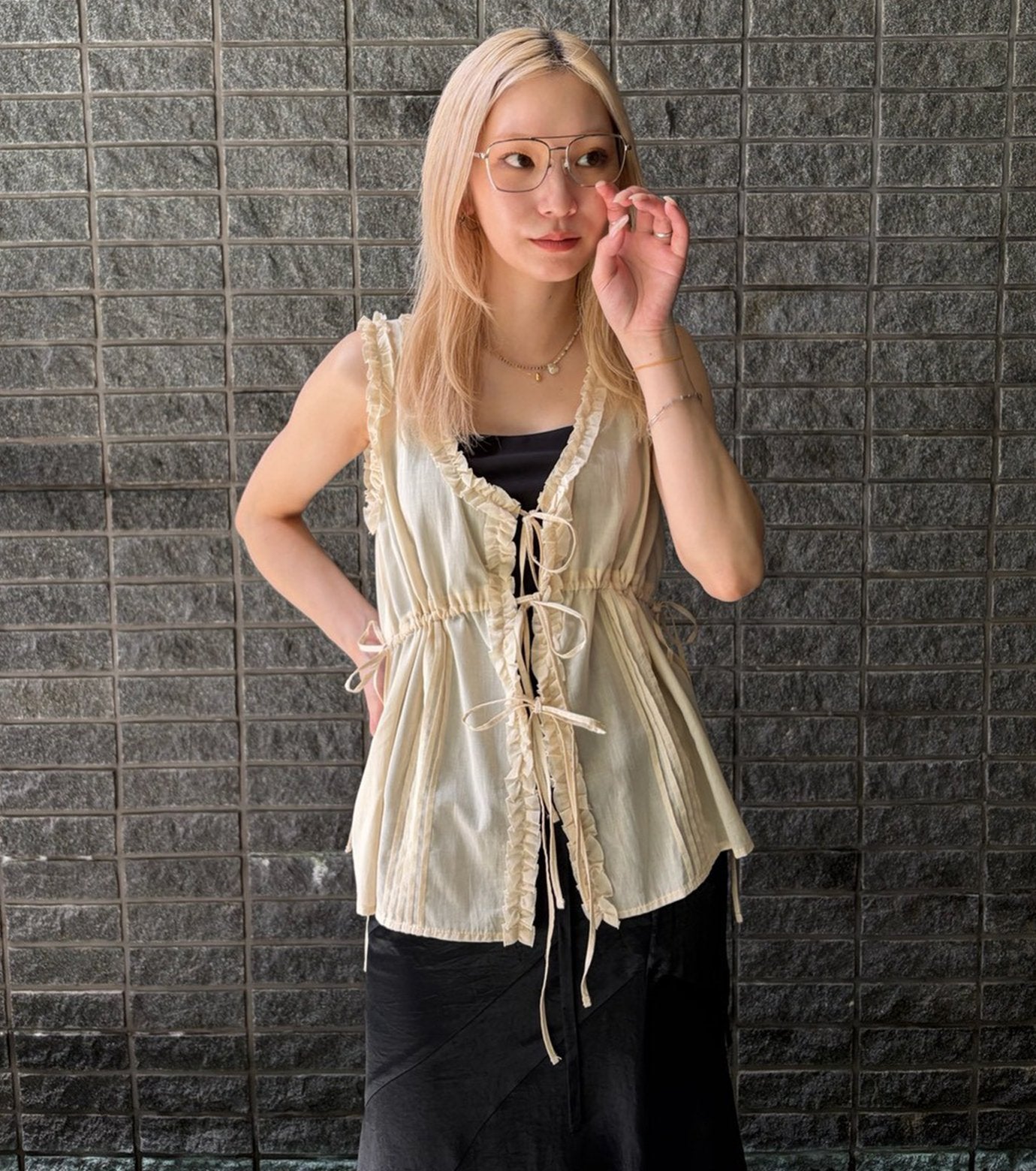 Frill Blouse