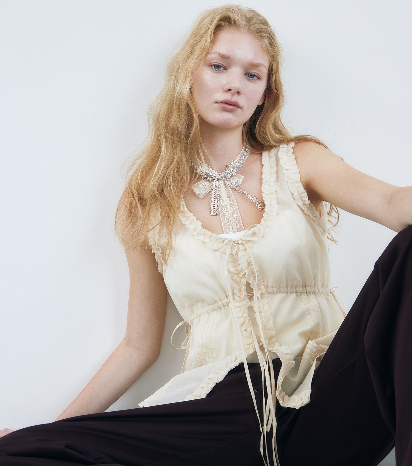 Frill Blouse