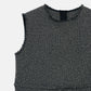 Tweed Sleeveless TOP
