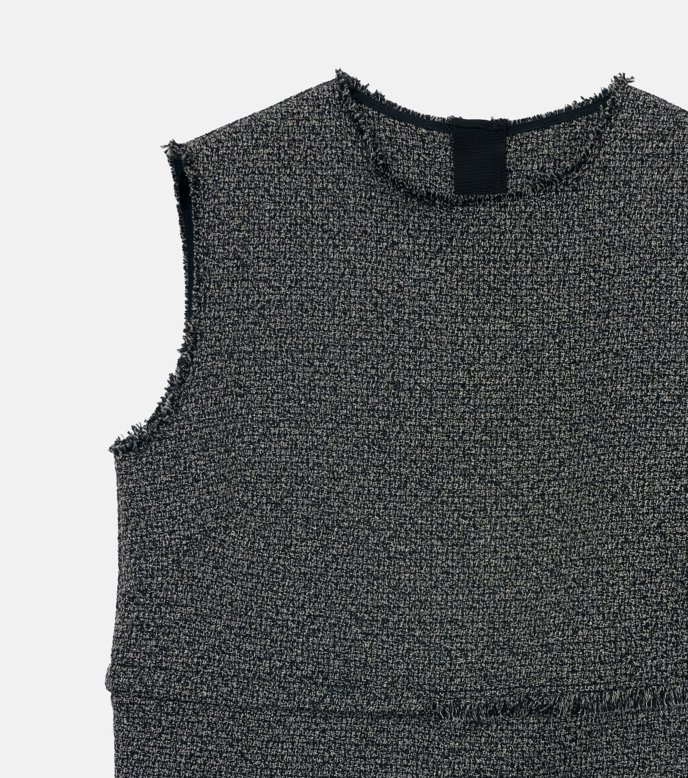 Tweed Sleeveless TOP