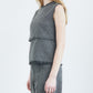 Tweed Sleeveless TOP