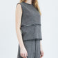 Tweed Sleeveless TOP