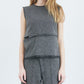 Tweed Sleeveless TOP