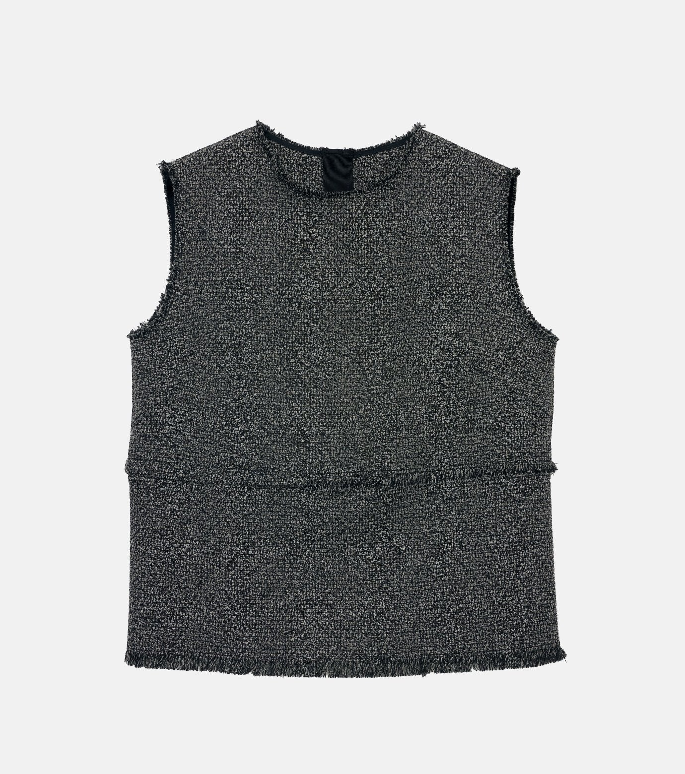 Tweed Sleeveless TOP