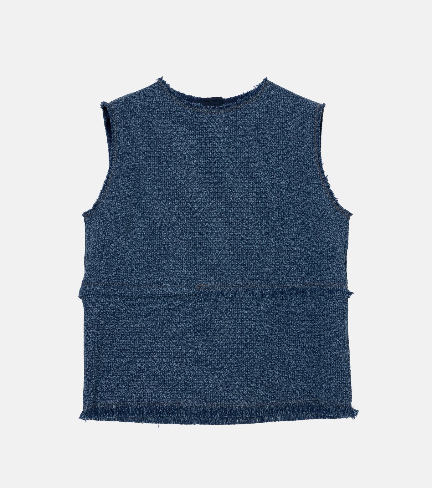 Tweed Sleeveless TOP