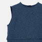 Tweed Sleeveless TOP
