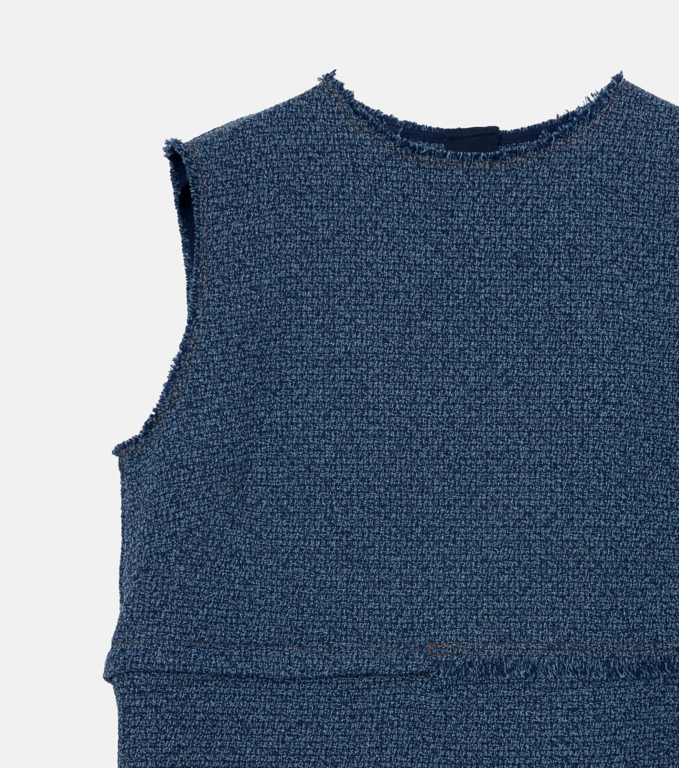 Tweed Sleeveless TOP