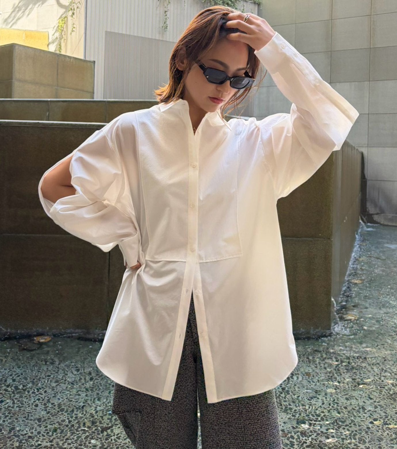 Convertible Sleeve Shirt