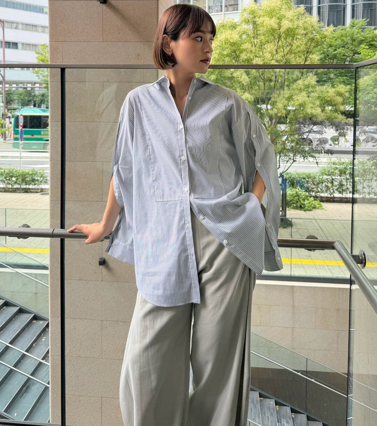 Convertible Sleeve Shirt