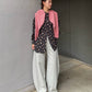 Floral Double Button Blouse