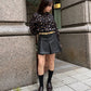 Floral Double Button Blouse