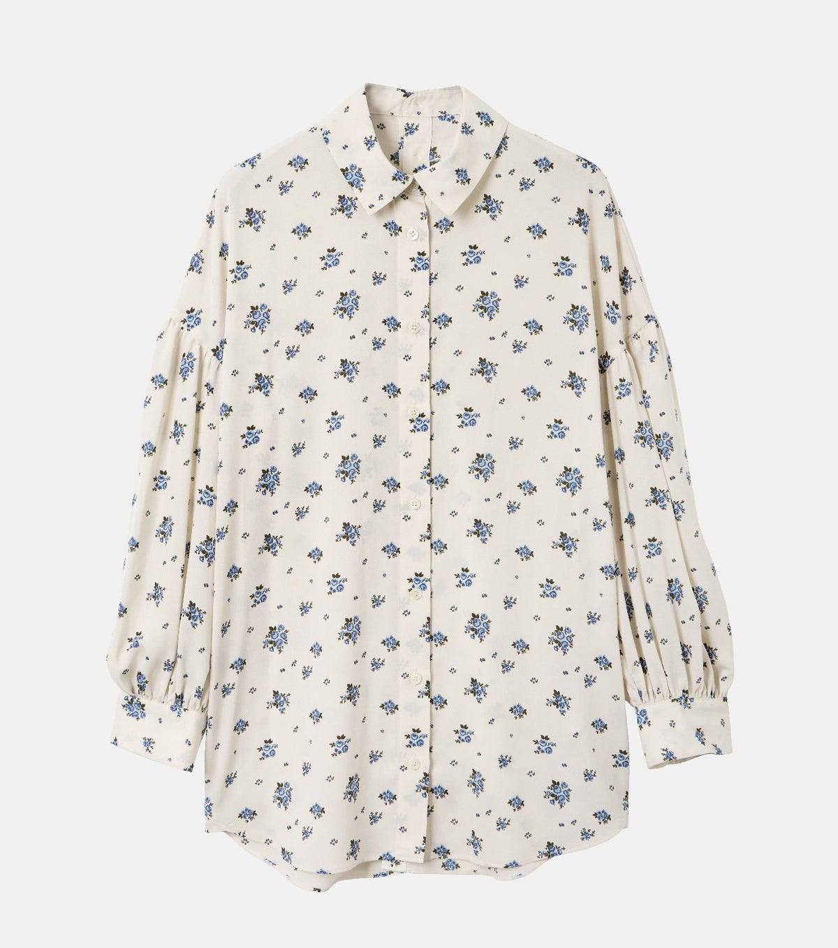 Floral Double Button Blouse