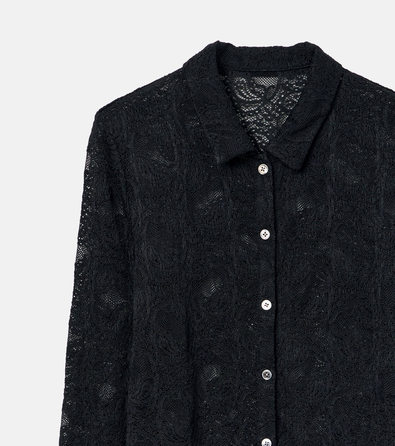Stretch Lace Shirt