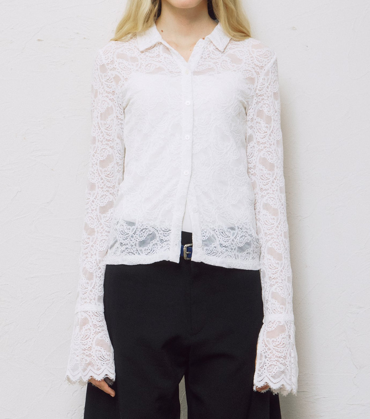 Stretch Lace Shirt