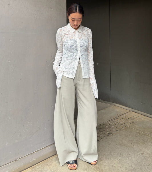 Stretch Lace Shirt