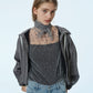 A-Line Jersey Hooded Shirt