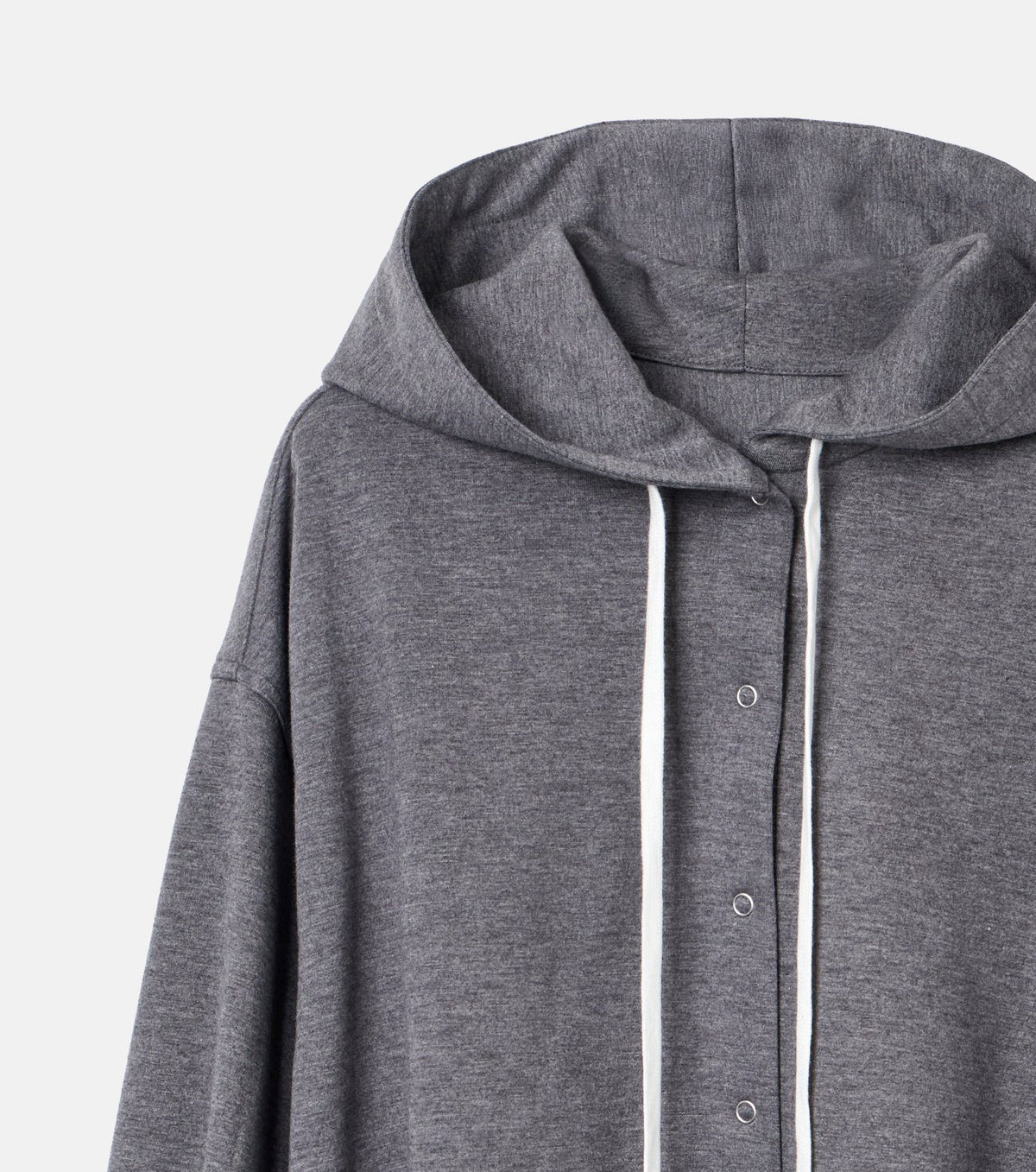 A-Line Jersey Hooded Shirt