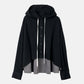 A-Line Jersey Hooded Shirt