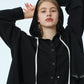 A-Line Jersey Hooded Shirt
