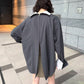Suiting High-Neck Back-Zip Top