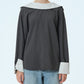 Suiting High-Neck Back-Zip Top