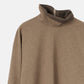 Suiting High-Neck Back-Zip Top