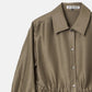 Organza Long Shirt Coat
