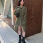 Organza Long Shirt Coat